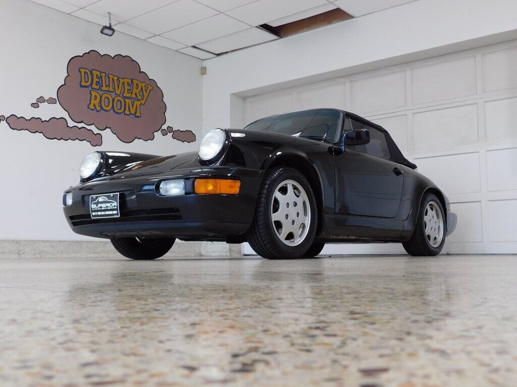 Porsche-911-Cabriolet-1990-Black-Black-112297-6