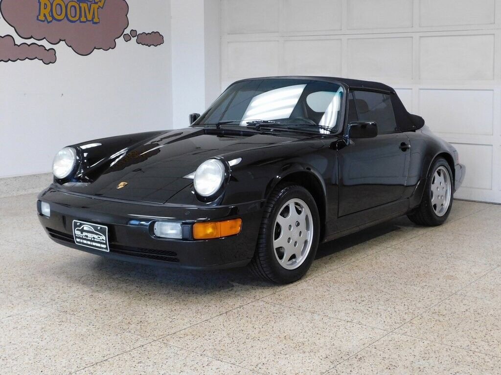 Porsche-911-Cabriolet-1990-Black-Black-112297-7