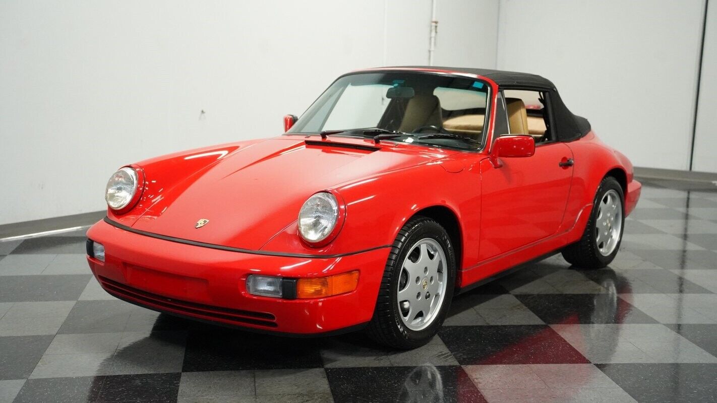 Porsche-911-Cabriolet-1991-Red-Tan-110612-5