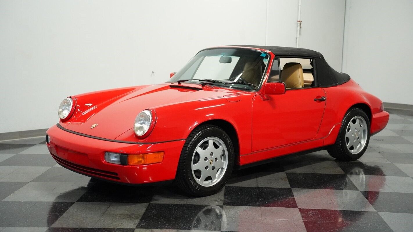 Porsche-911-Cabriolet-1991-Red-Tan-110612-6