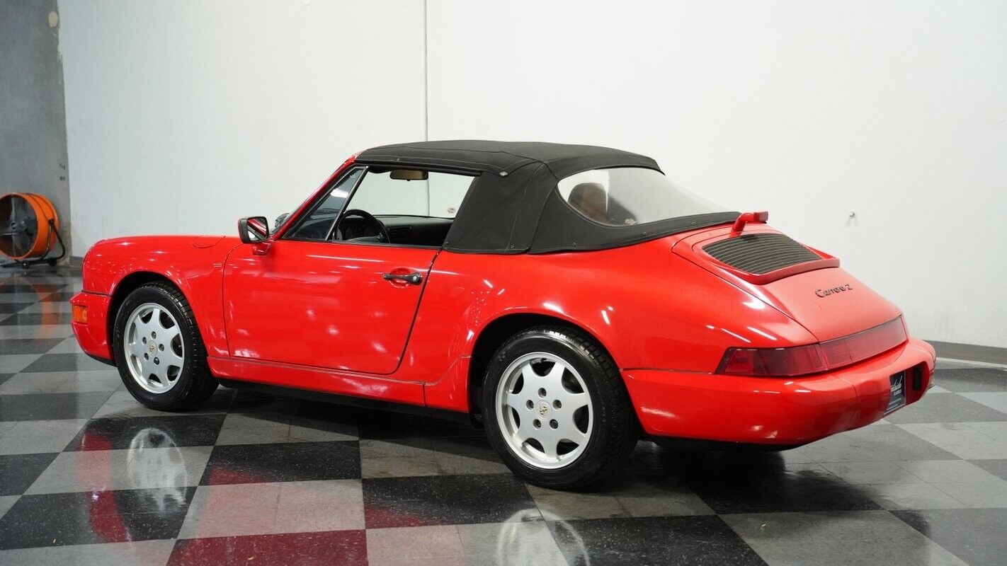 Porsche-911-Cabriolet-1991-Red-Tan-110612-7