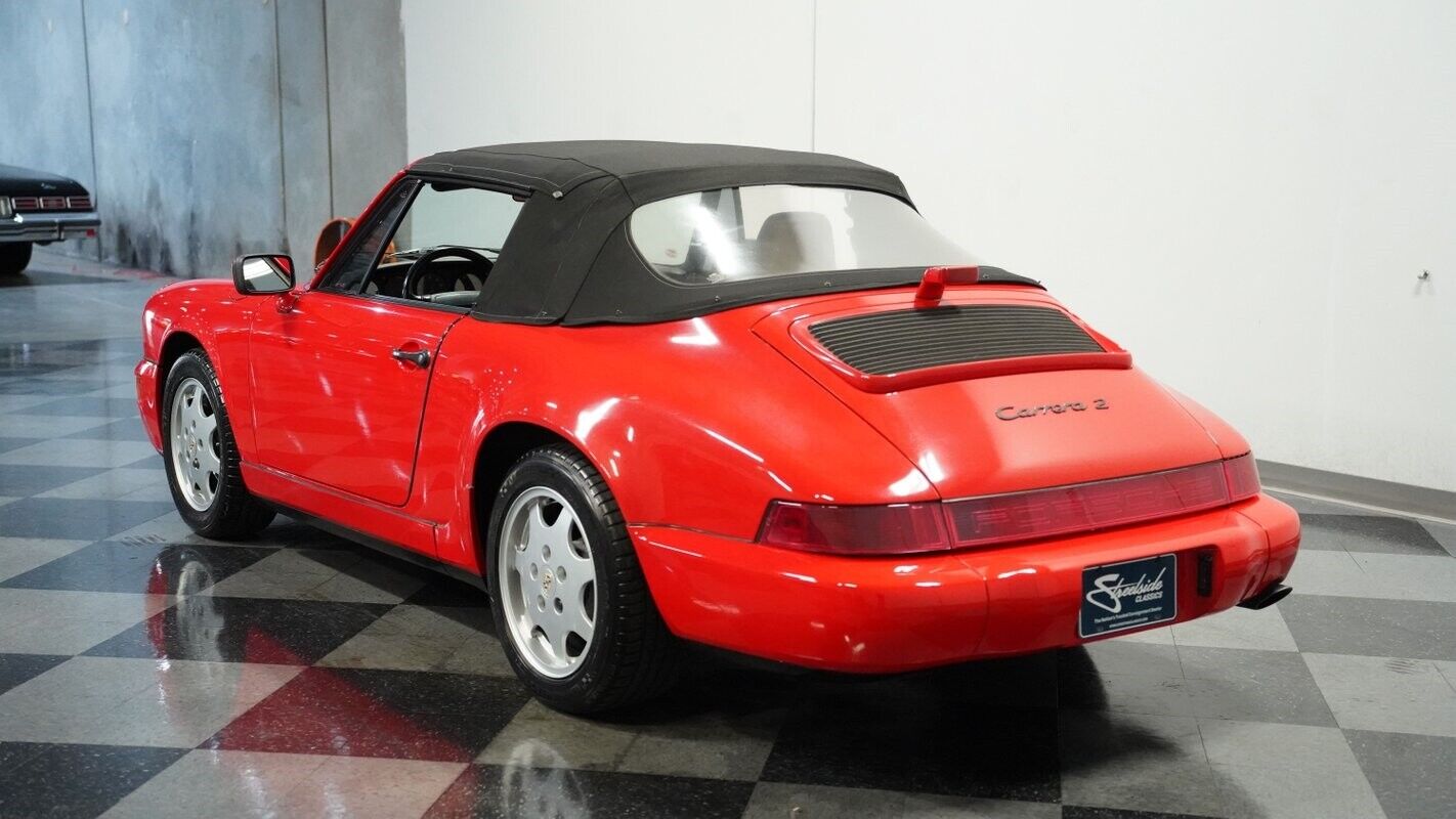 Porsche-911-Cabriolet-1991-Red-Tan-110612-8