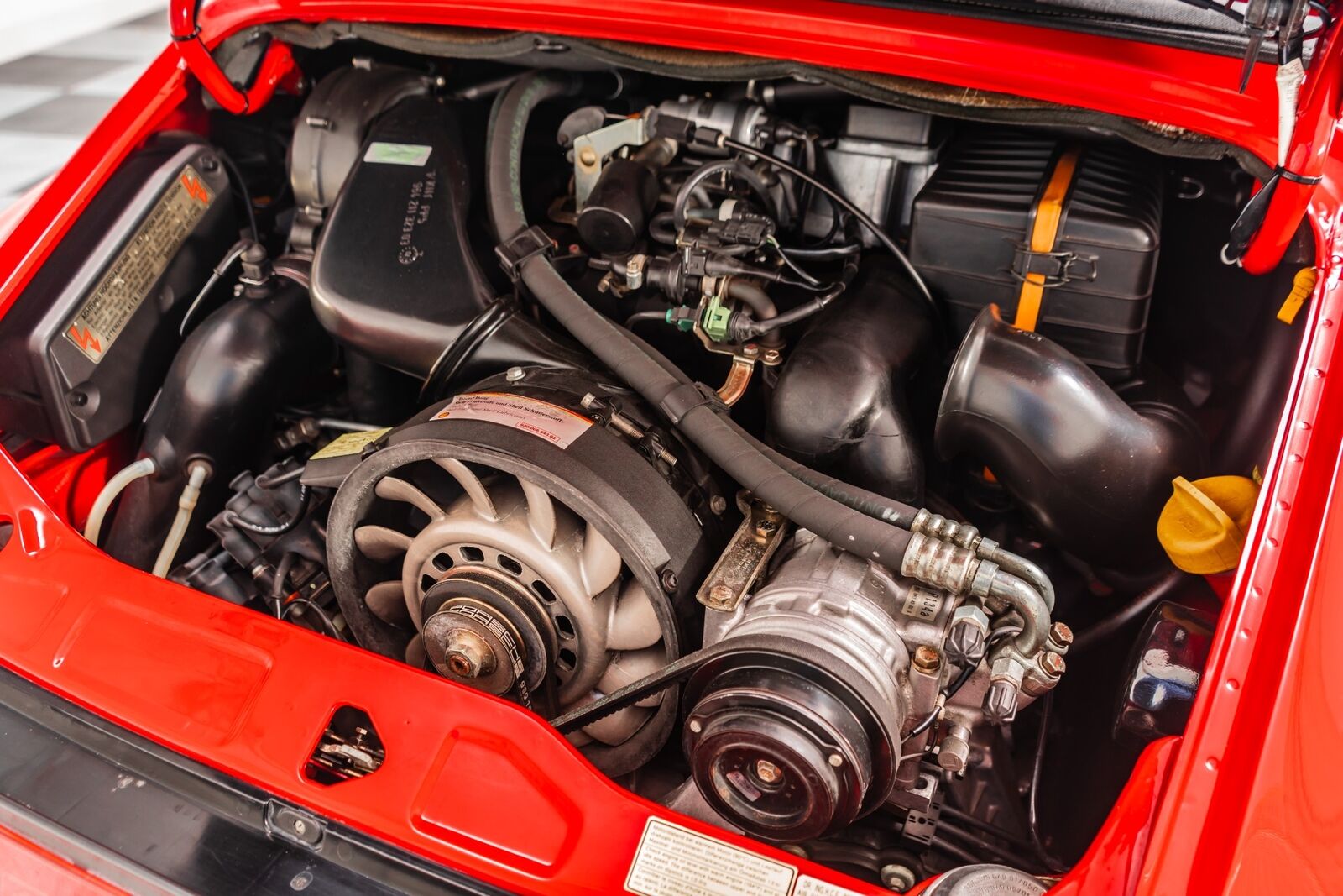 Porsche-911-Cabriolet-1993-Red-Black-52624-36