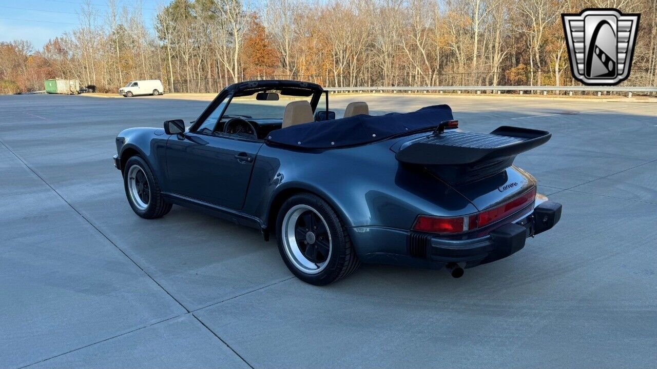 Porsche-911-Coupe-1987-Blue-Tan-149996-4