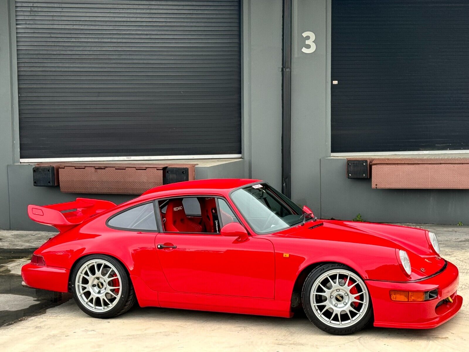 Porsche-911-Coupe-1990-Red-Black-130357-1