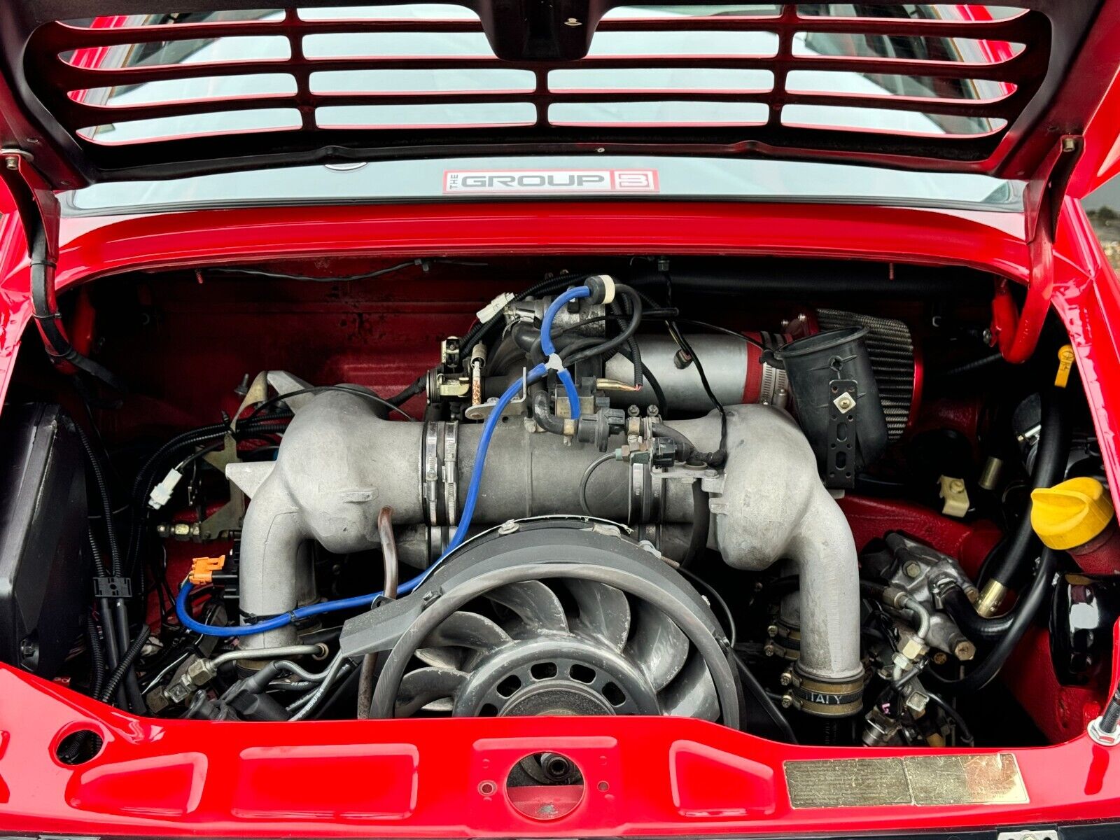 Porsche-911-Coupe-1990-Red-Black-130357-32