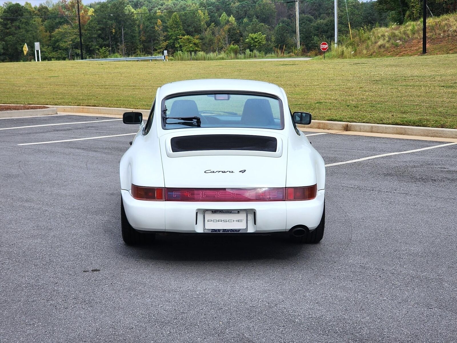 Porsche-911-Coupe-1991-White-Gray-190599-4