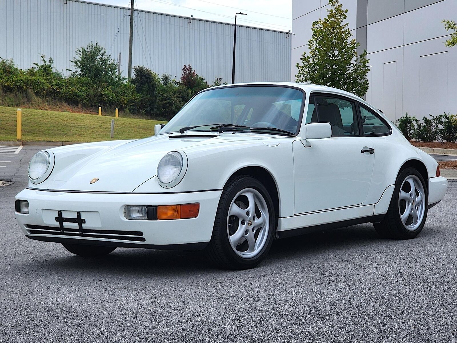 Porsche-911-Coupe-1991-White-Gray-190599-6