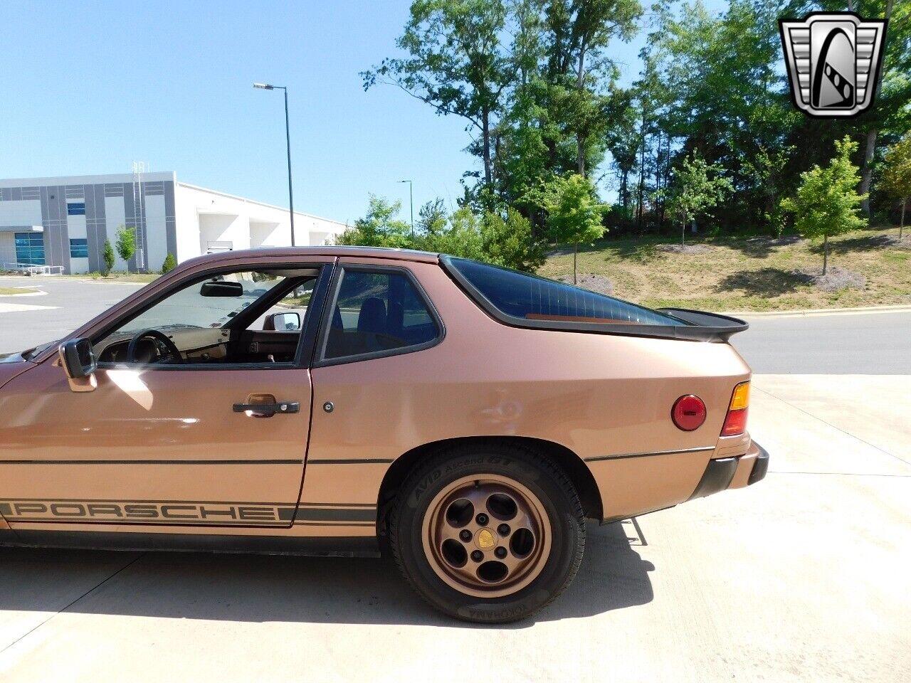 Porsche-924-1988-Brown-Brown-114106-7