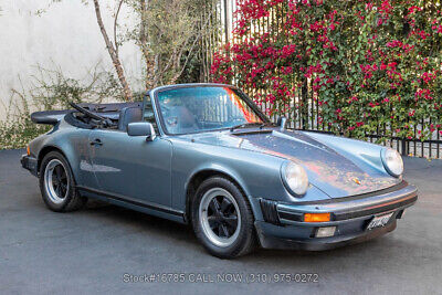 Porsche-Carrera-Cabriolet-1984-Blue-Other-Color-0-2