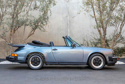 Porsche-Carrera-Cabriolet-1984-Blue-Other-Color-0-3