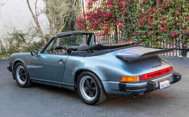 Porsche-Carrera-Cabriolet-1984-Blue-Other-Color-0-6