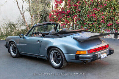 Porsche-Carrera-Cabriolet-1984-Blue-Other-Color-0-6