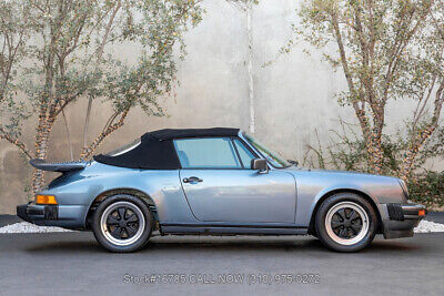 Porsche-Carrera-Cabriolet-1984-Blue-Other-Color-0-9