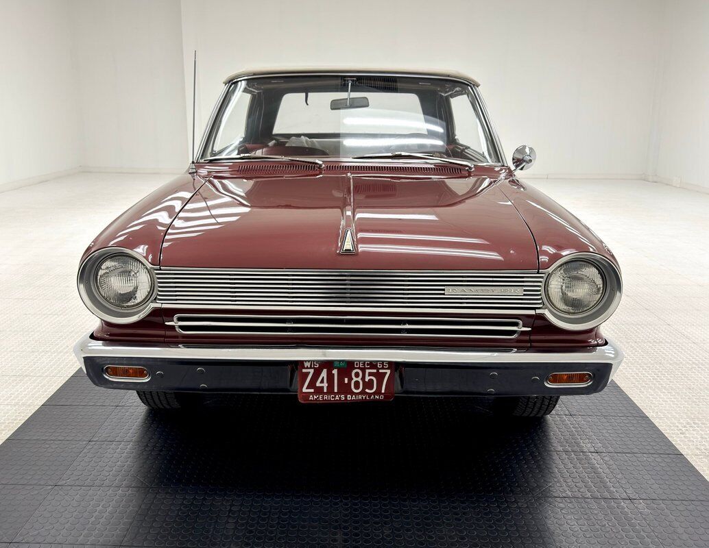 Rambler-American-Cabriolet-1964-Burgundy-Burgundy-50488-10