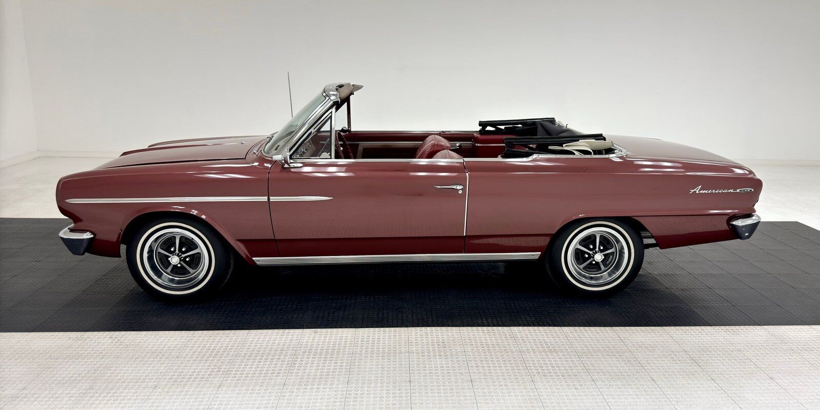 Rambler-American-Cabriolet-1964-Burgundy-Burgundy-50488-3