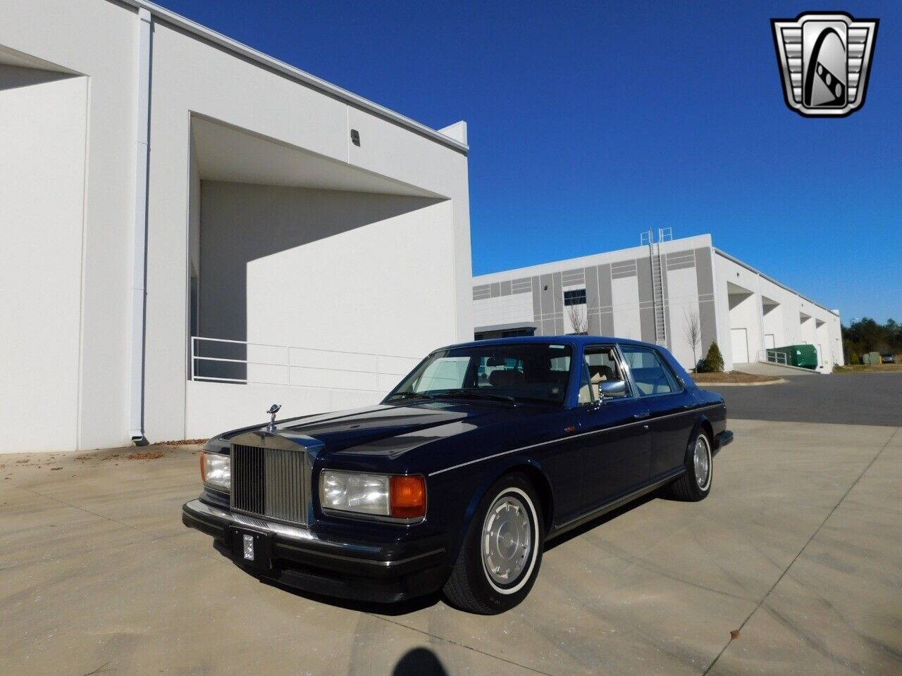 Rolls-Royce-Silver-Spur-And-Spirit-Berline-1990-Blue-Tan-72715-4