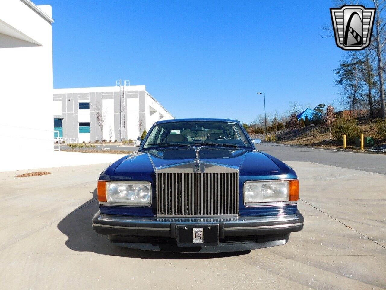 Rolls-Royce-Silver-Spur-Spirit-Berline-1990-Blue-Tan-72715-3