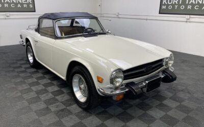 Triumph TR-6 Cabriolet 1976 à vendre