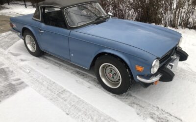 Triumph TR-6 Cabriolet 1976 à vendre