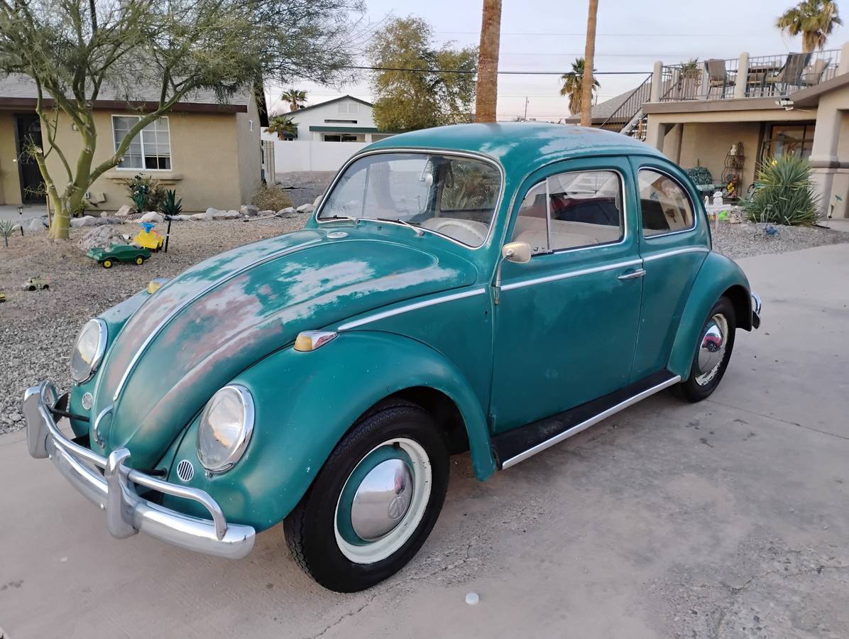 Volkswagen-Beetle-1964-green-152928-4