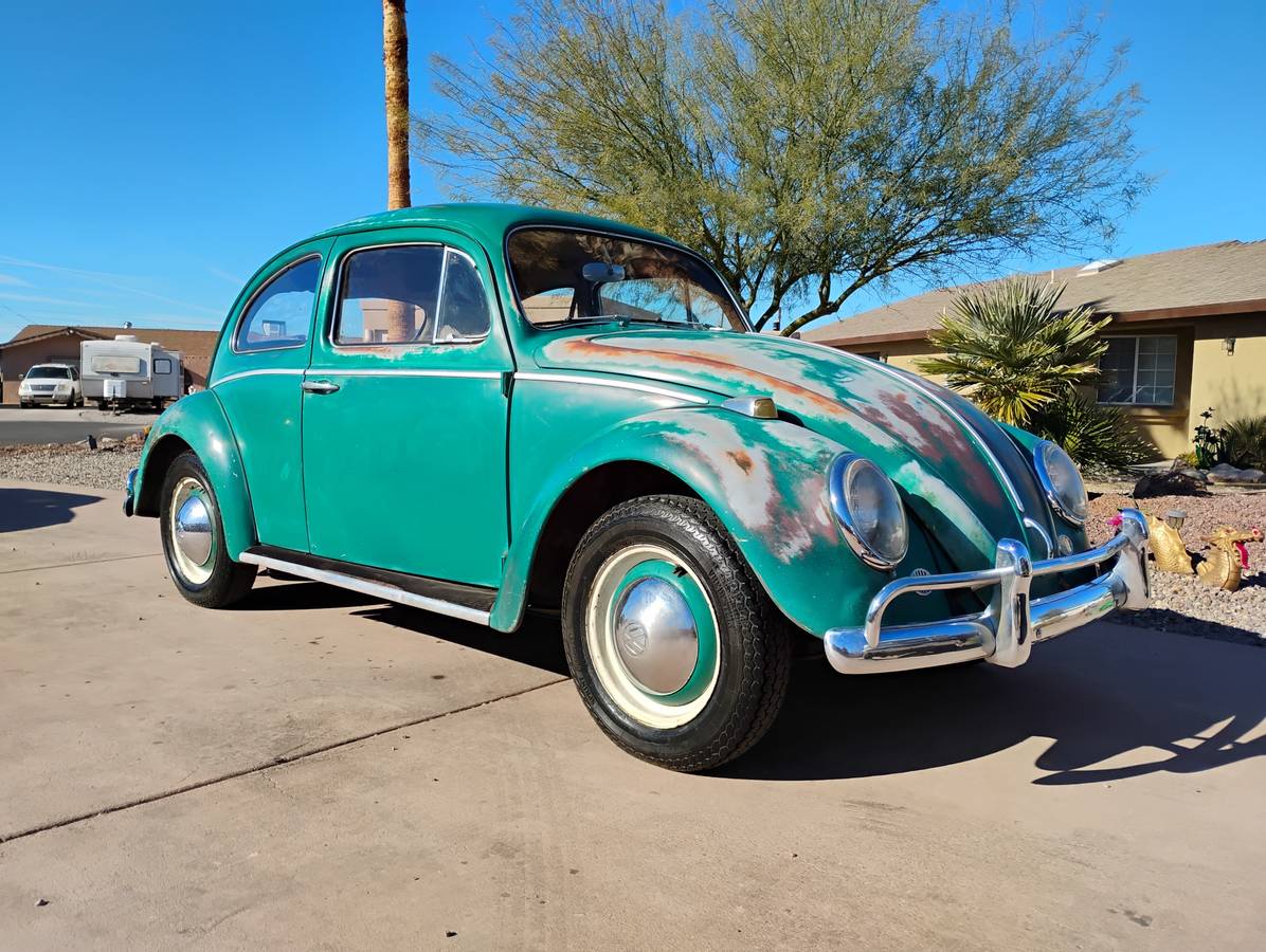 Volkswagen-Beetle-1964-green-152928