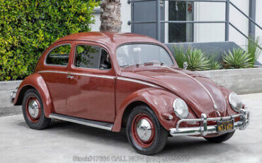 Volkswagen-Beetle-Classic-1957-Burgundy-Other-Color-0-2