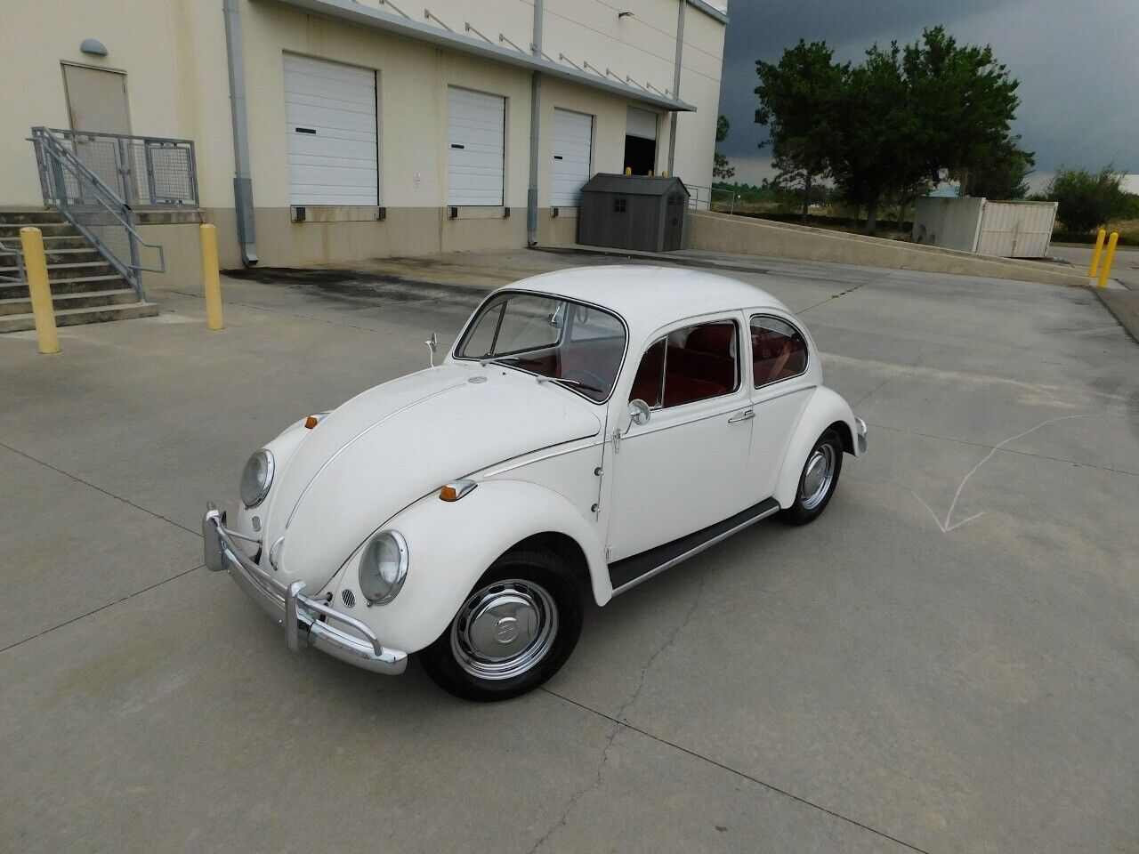 Volkswagen-Beetle-Classic-1966-White-Red-64065-11