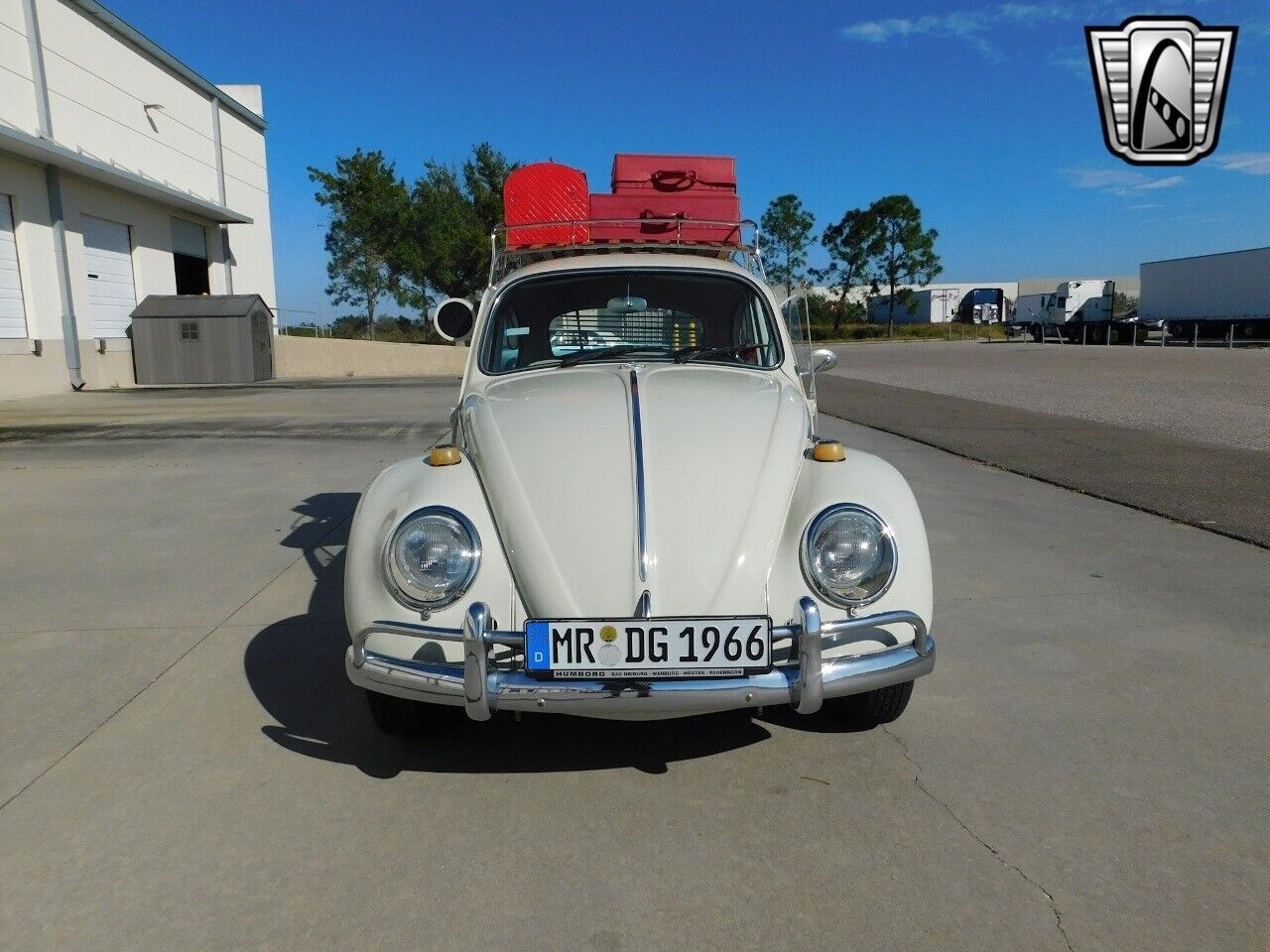 Volkswagen-Beetle-Classic-Berline-1966-White-Red-113964-2