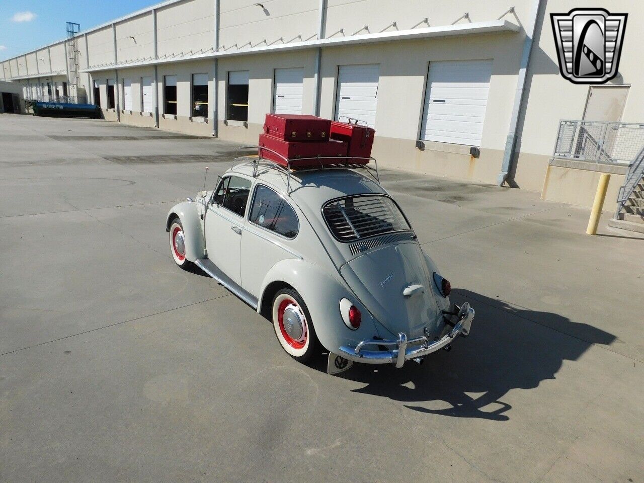 Volkswagen-Beetle-Classic-Berline-1966-White-Red-113964-8