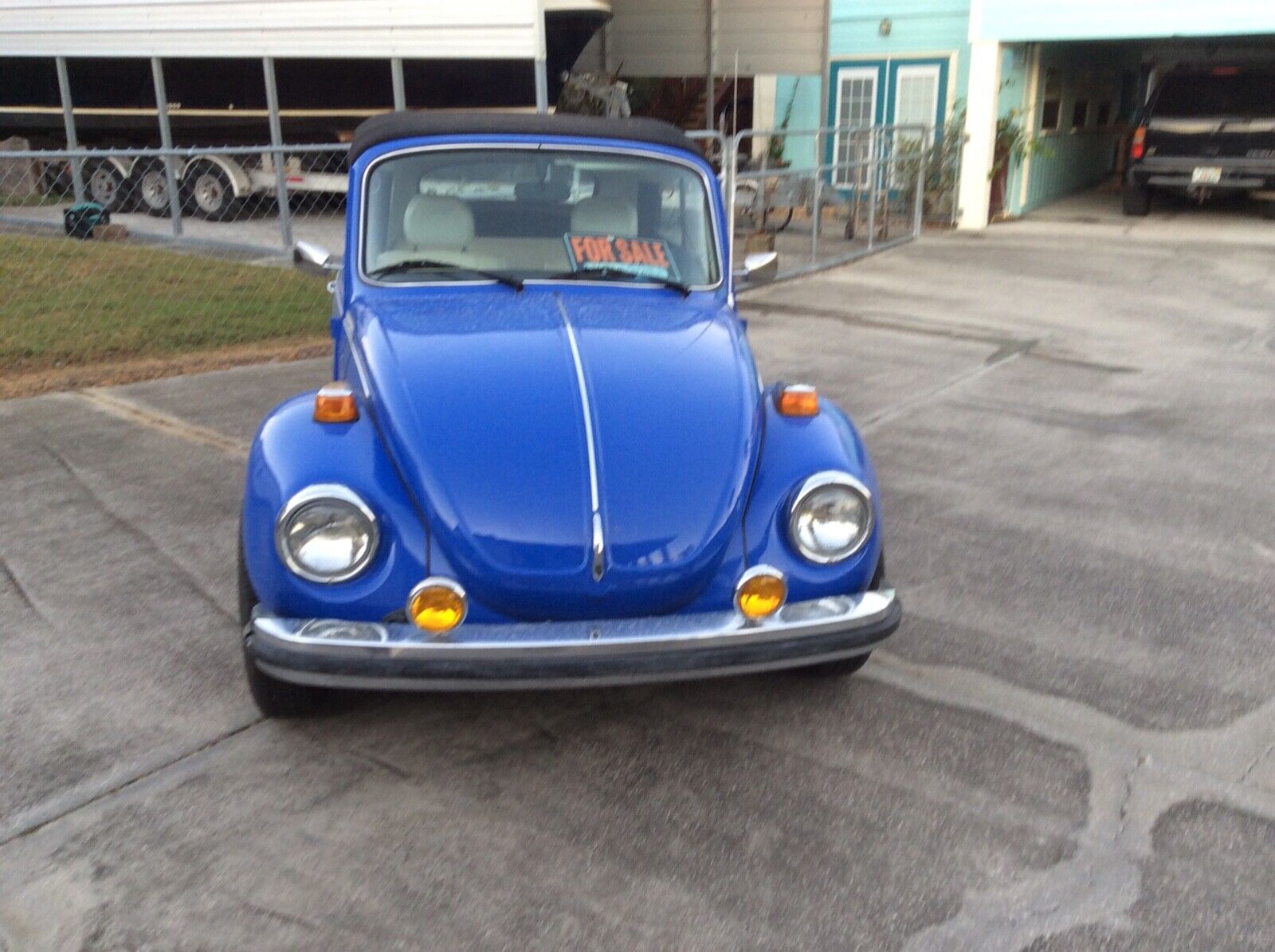 Volkswagen-Beetle-Classic-Cabriolet-1977-Blue-Tan-130186-6