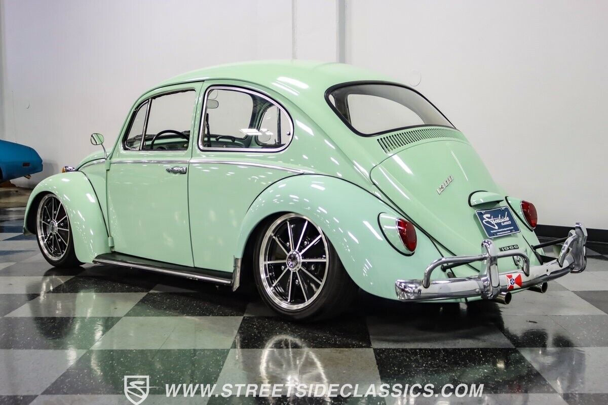 Volkswagen-Beetle-Classic-Coupe-1966-Green-Black-58583-8