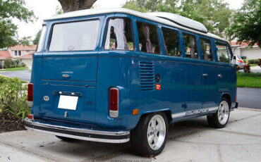 Volkswagen-Bus-Van-1995-Blue-Tan-73225-7