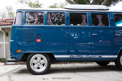 Volkswagen-Bus-Van-1995-Blue-Tan-73225-9