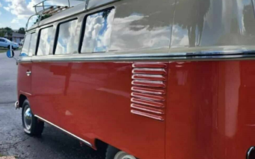 Volkswagen-BusVanagon-1962-Red-BEGE-21-1