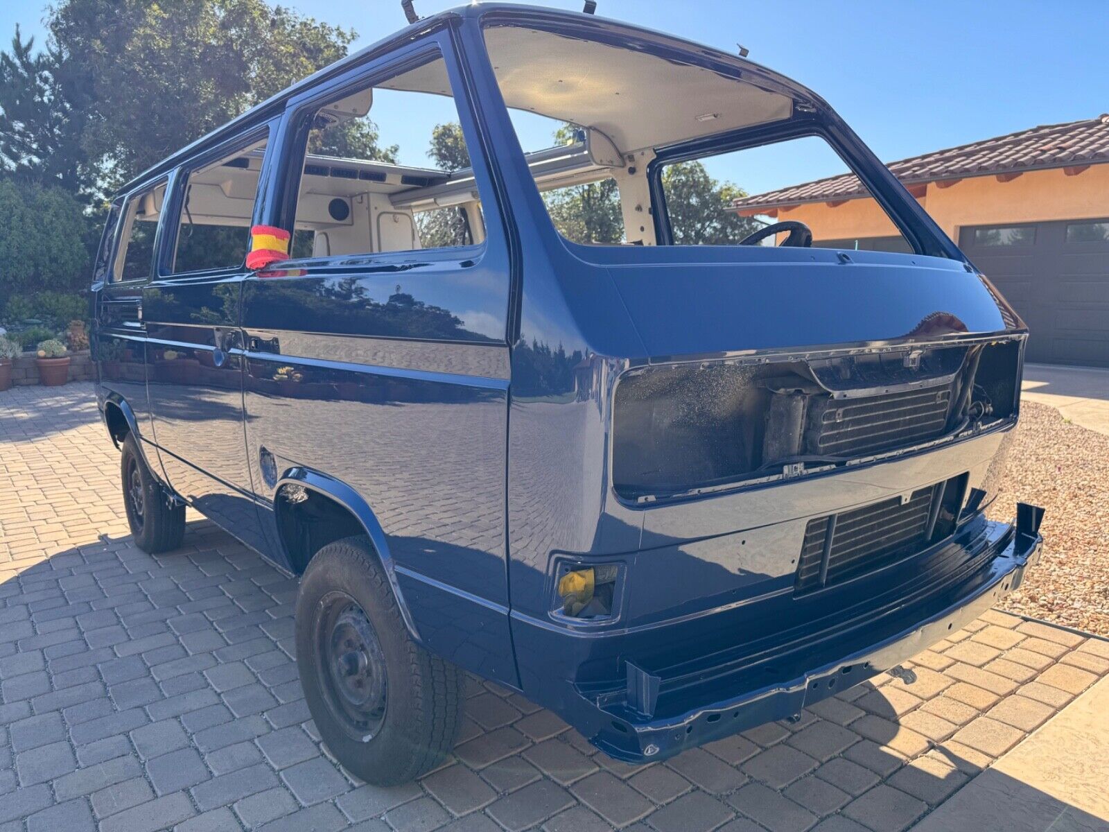 Volkswagen-BusVanagon-1990-Blue-246069-36