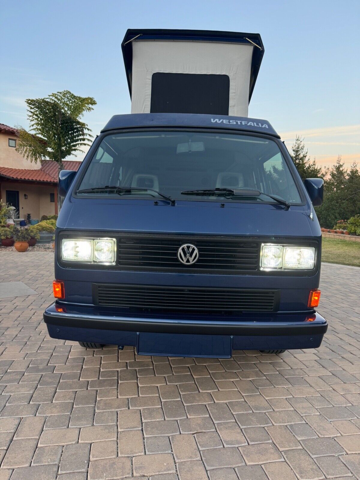 Volkswagen-BusVanagon-1990-Blue-246069-8