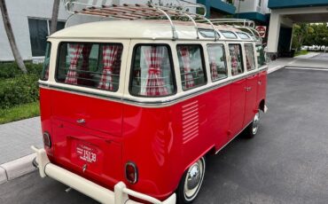 Volkswagen-BusVanagon-Van-1975-Red-White-8-12