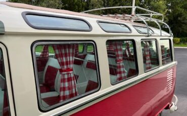 Volkswagen-BusVanagon-Van-1975-Red-White-8-27