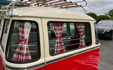 Volkswagen-BusVanagon-Van-1975-Red-White-8-35