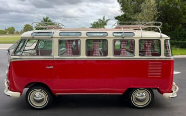 Volkswagen-BusVanagon-Van-1975-Red-White-8-7