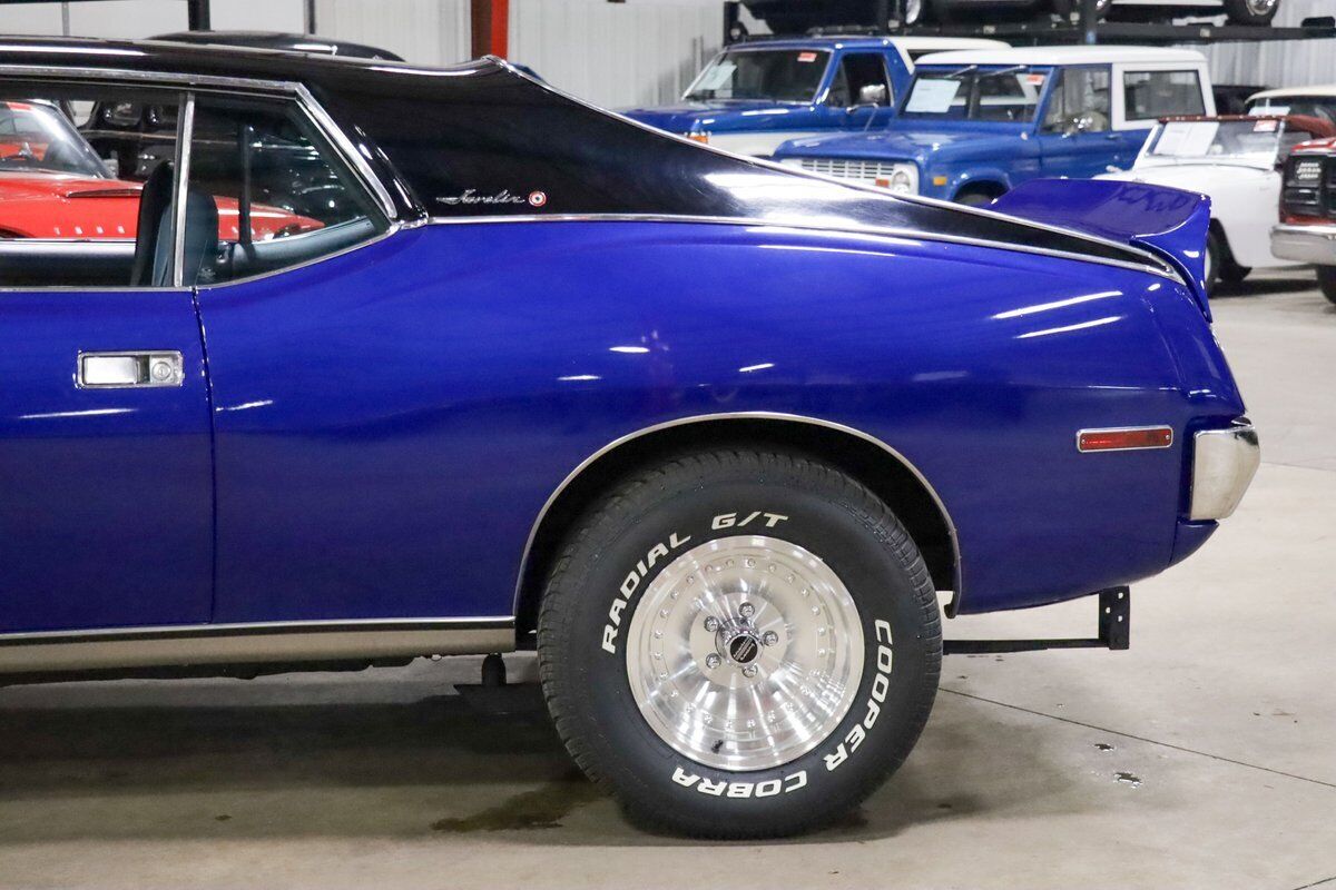 AMC-Javelin-Coupe-1973-Blue-Blue-55126-4