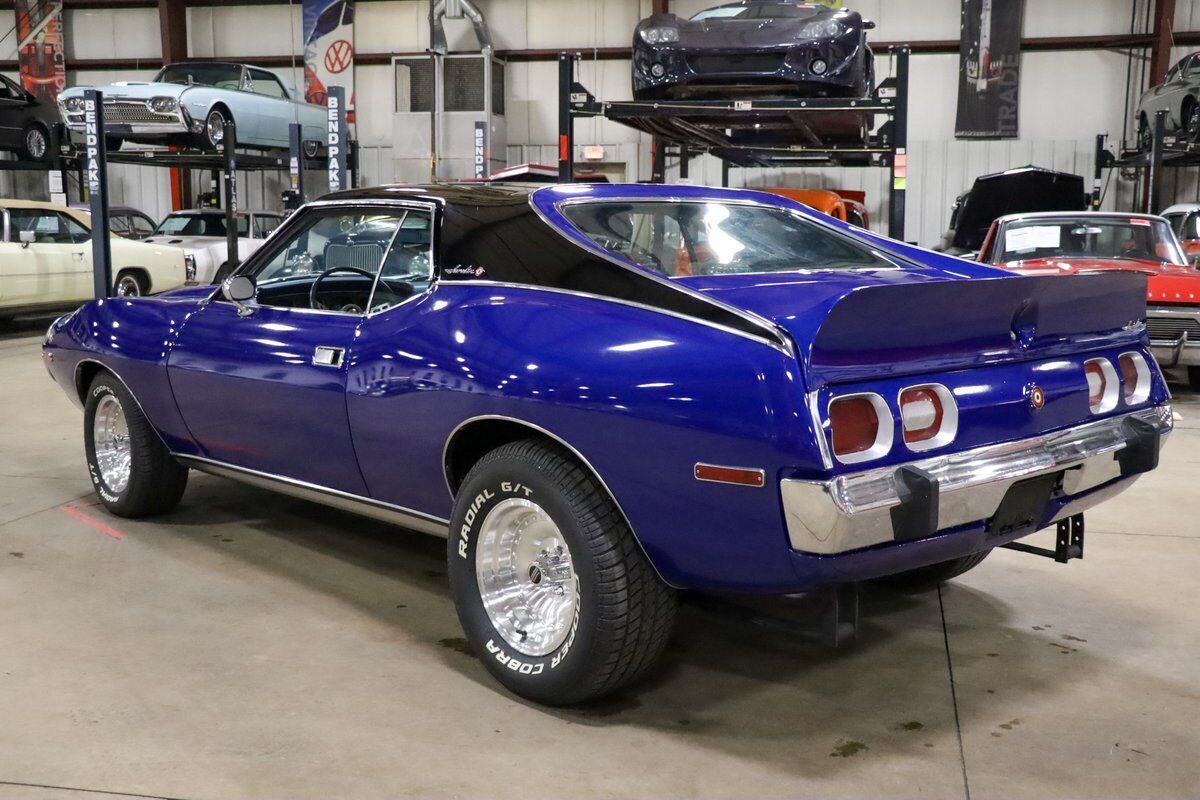 AMC-Javelin-Coupe-1973-Blue-Blue-55126-5