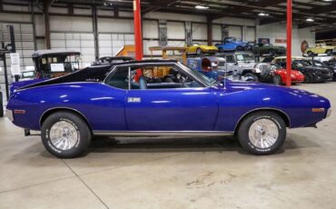 AMC-Javelin-Coupe-1973-Blue-Blue-55126-9