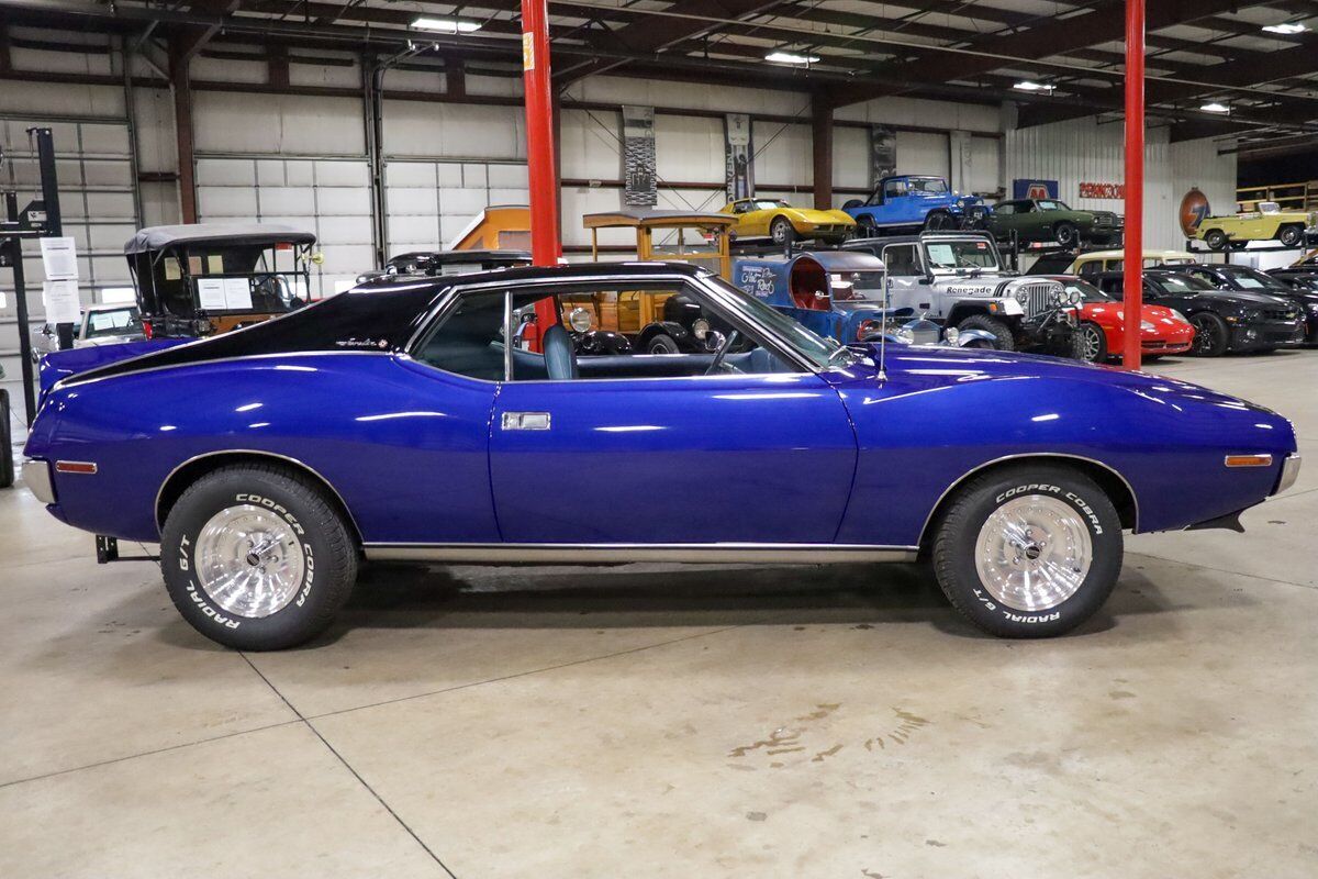 AMC-Javelin-Coupe-1973-Blue-Blue-55126-9