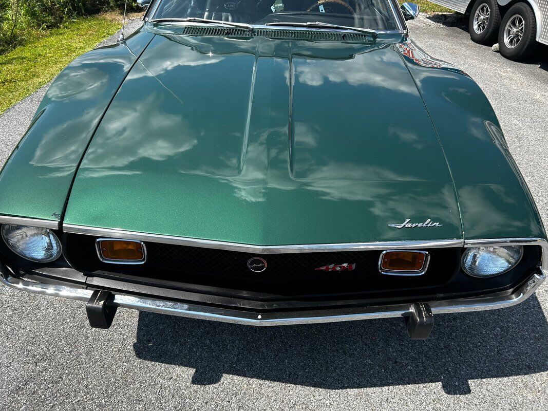 AMC-Javelin-Coupe-1973-Green-Black-0-12