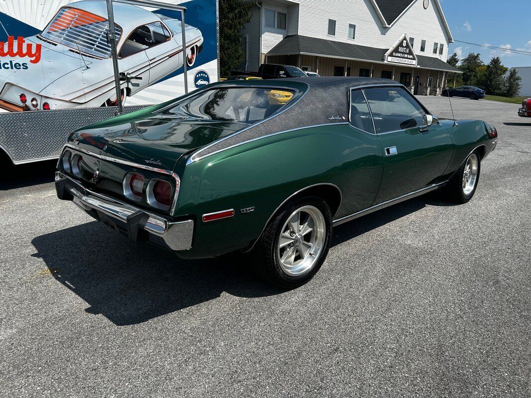 AMC-Javelin-Coupe-1973-Green-Black-0-3