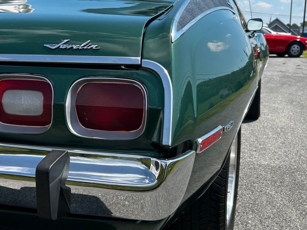 AMC-Javelin-Coupe-1973-Green-Black-0-38