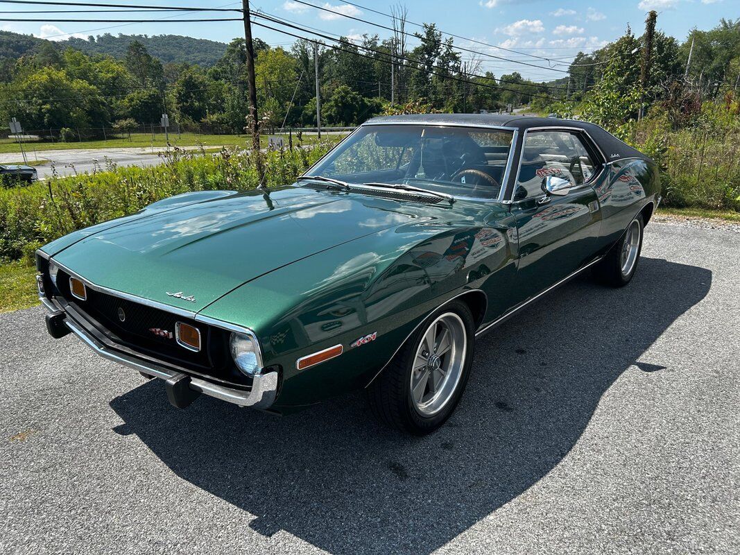 AMC-Javelin-Coupe-1973-Green-Black-0-5