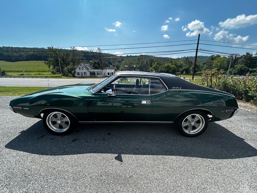 AMC-Javelin-Coupe-1973-Green-Black-0-6